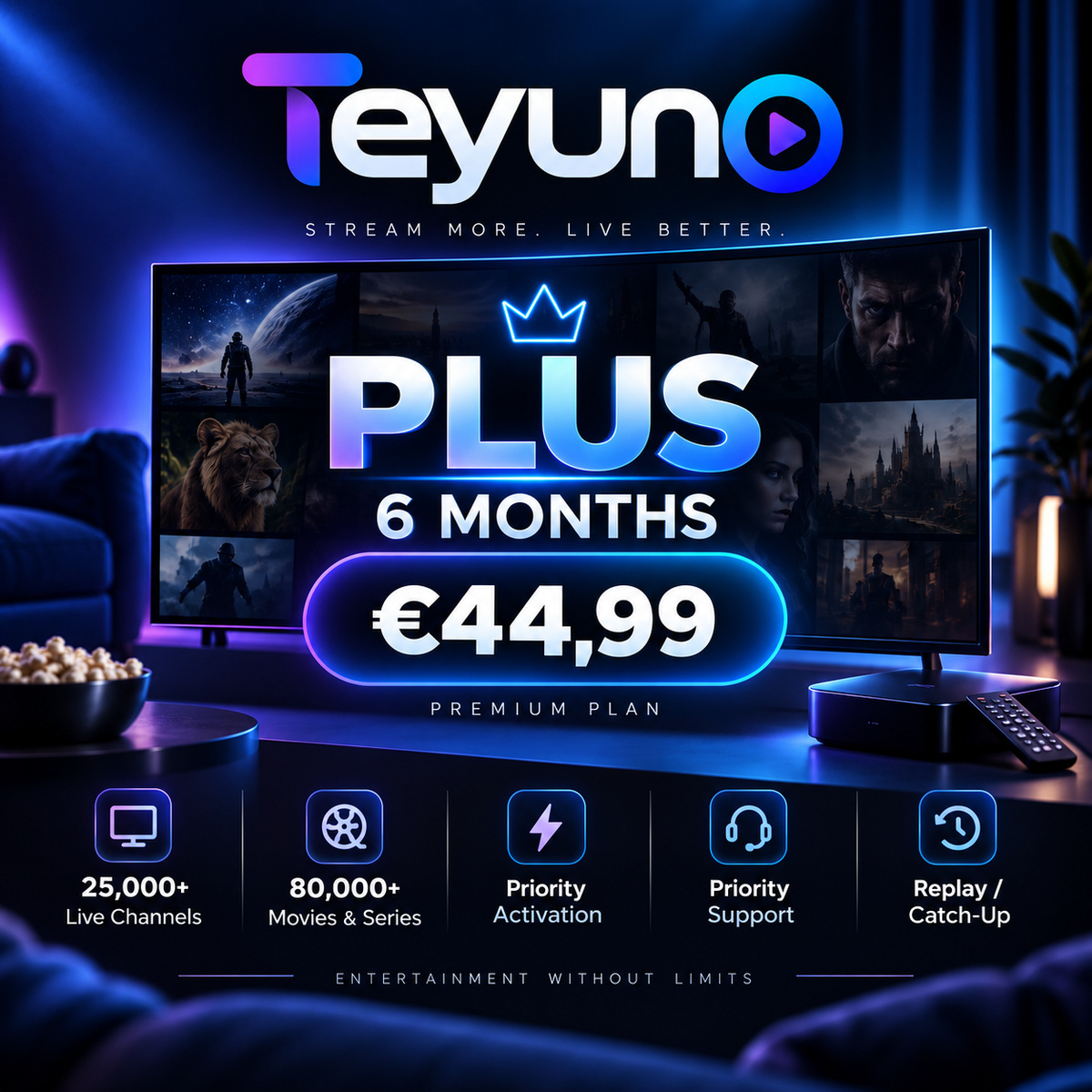 Teyuno Plus — 6 Months